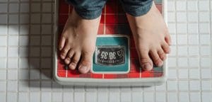 tener sobrepeso
