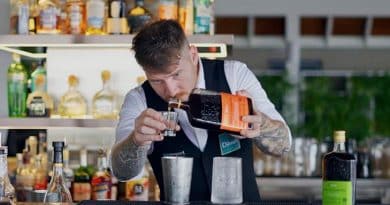 té en mixología coctelería