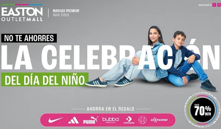 easton outlet día del niño