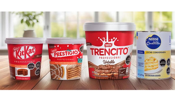 Nestlé Professional untables pastelerías