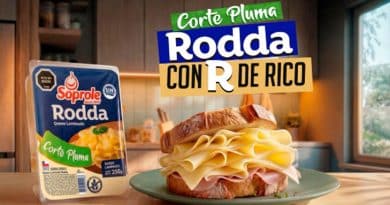 queso corte pluma Soprole Chile